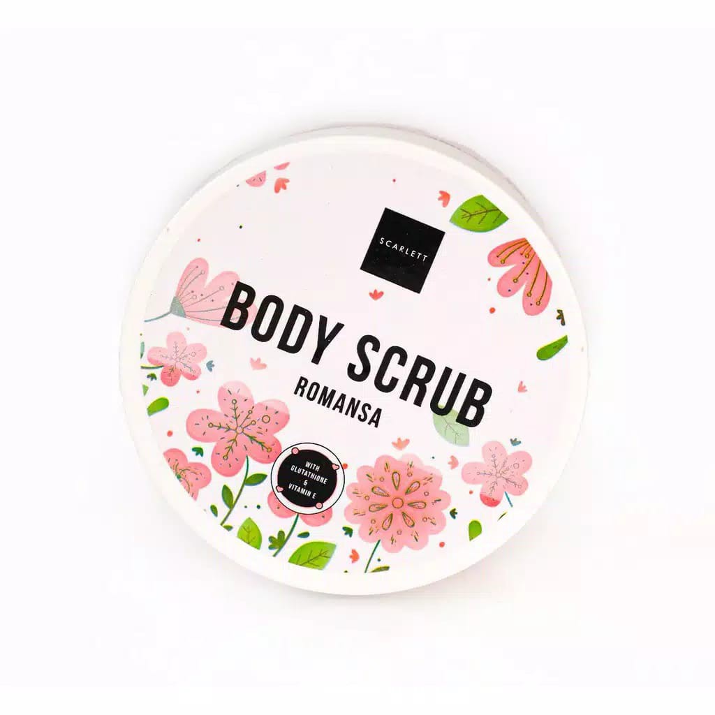 Terbaru!! Body Scrub Scarlett Whitening / LULUR BADAN SCARLETT WHITENING By Felicya Angelista