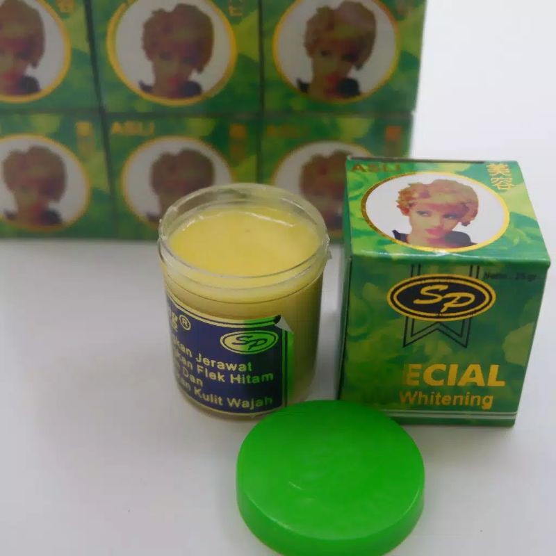 CREAM RACIKAN SP HIJAU SPESIAL UV. WHITENING ECER
