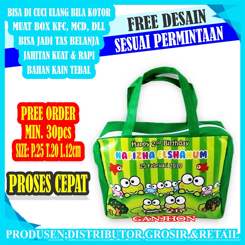 Tas ulang tahun PROMO READY STOCK DAN CUSTOM-7