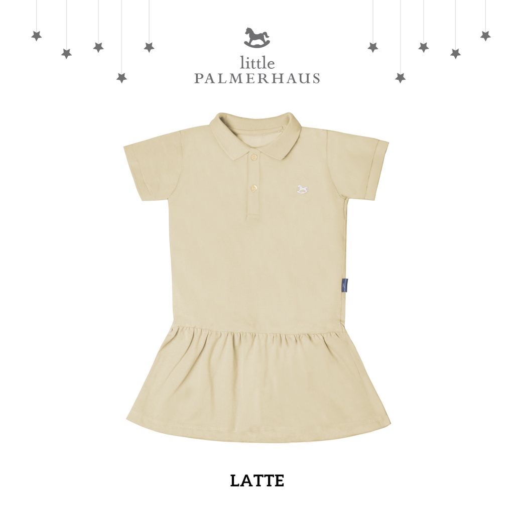 Little Palmerhaus Basic Polo Dress - Kaos Polo Anak 1-2 tahun