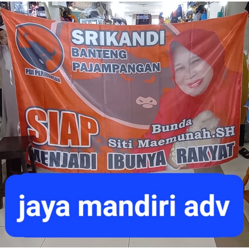 bendera custom 150 x 225 cm