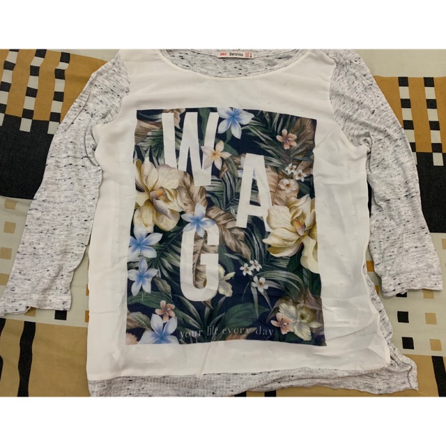 BAJU BERSHKA / KAOS BERSHKA / LONGSLEEVE BERSHKA