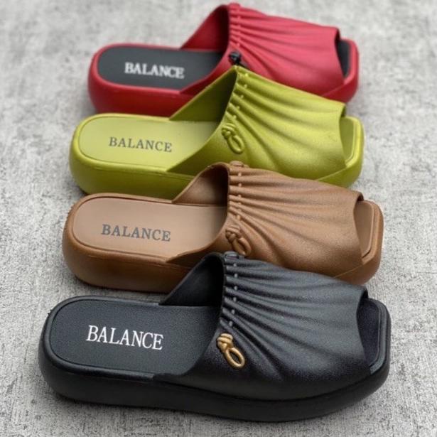 [KODE CJVAE] {BISA COD}Sendal Wanita Dewasa Barbara New BLC 3199 Sandal Jelly Wedges 4.5cm Evita