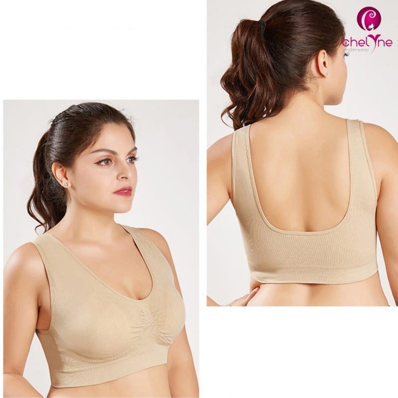 Chelyne Bra Rajut (L-XL) W049/W079 Basic Sport Bra (Standard-Jumbo)