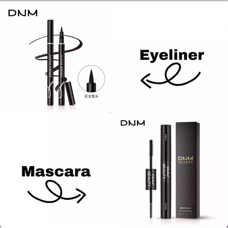 DNM WATERPROOF ( EYELINER / MASCARA )