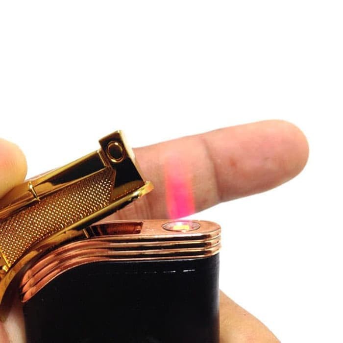 Jual KOREK API AXE LEATHER GOLD 9453 MANCIS LAS LIGHTER KOREK UNIK Low Price!