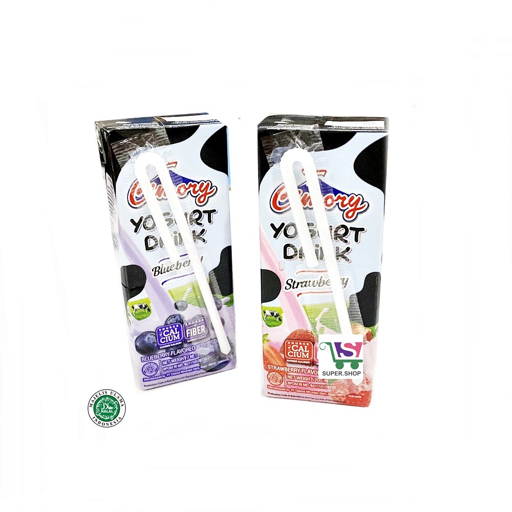 Cimory Yogurt Drink Original / Blueberry / Strawberry Yoghurt 200 ML