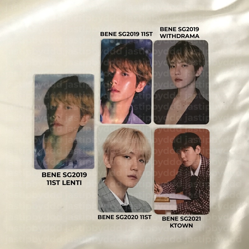 PC BENEFIT SEASONS GREETINGS 2019 2020 2021 BAEKHYUN BBH SG19 SG20 SG21 11ST KTOWN WITHDRAMA