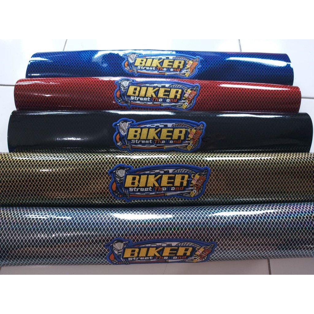 BEST SELLER !! SARUNG JOK BIKER KARBON KULIT JOK BIKER KARBON KAIN JOK