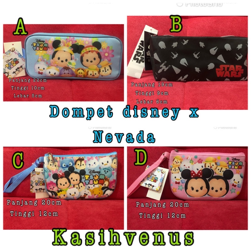 DOMPET DISNEY X NEVADA|POUCH DISNEY X NEVADA