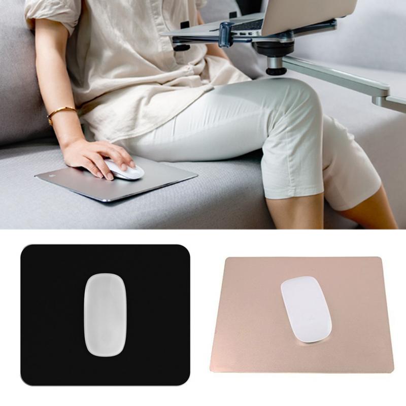 METAL MOUSEPAD Komputer dan Laptop Mewah Bahan Aluminium Luxury Metal Mouse Pad