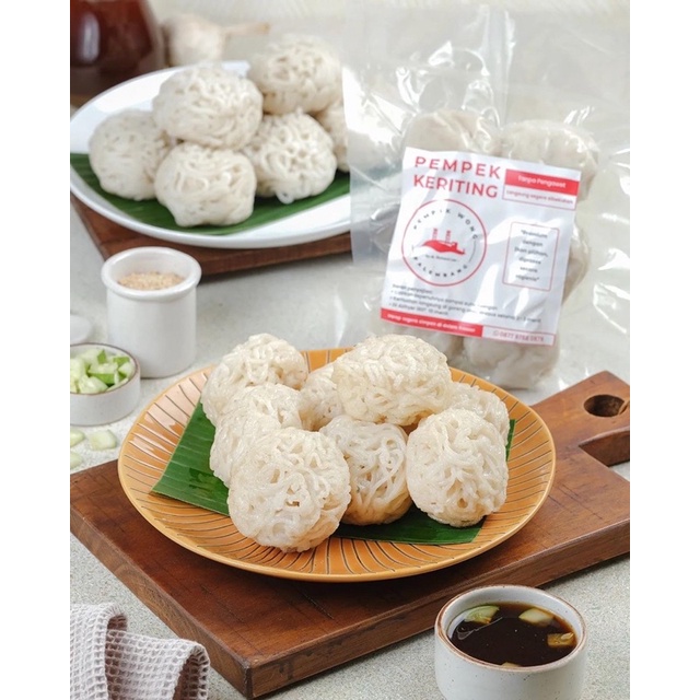 

PAKET 3 PACK, pempek wong palembang by dr. Richard Lee-PEMPEK KERITING