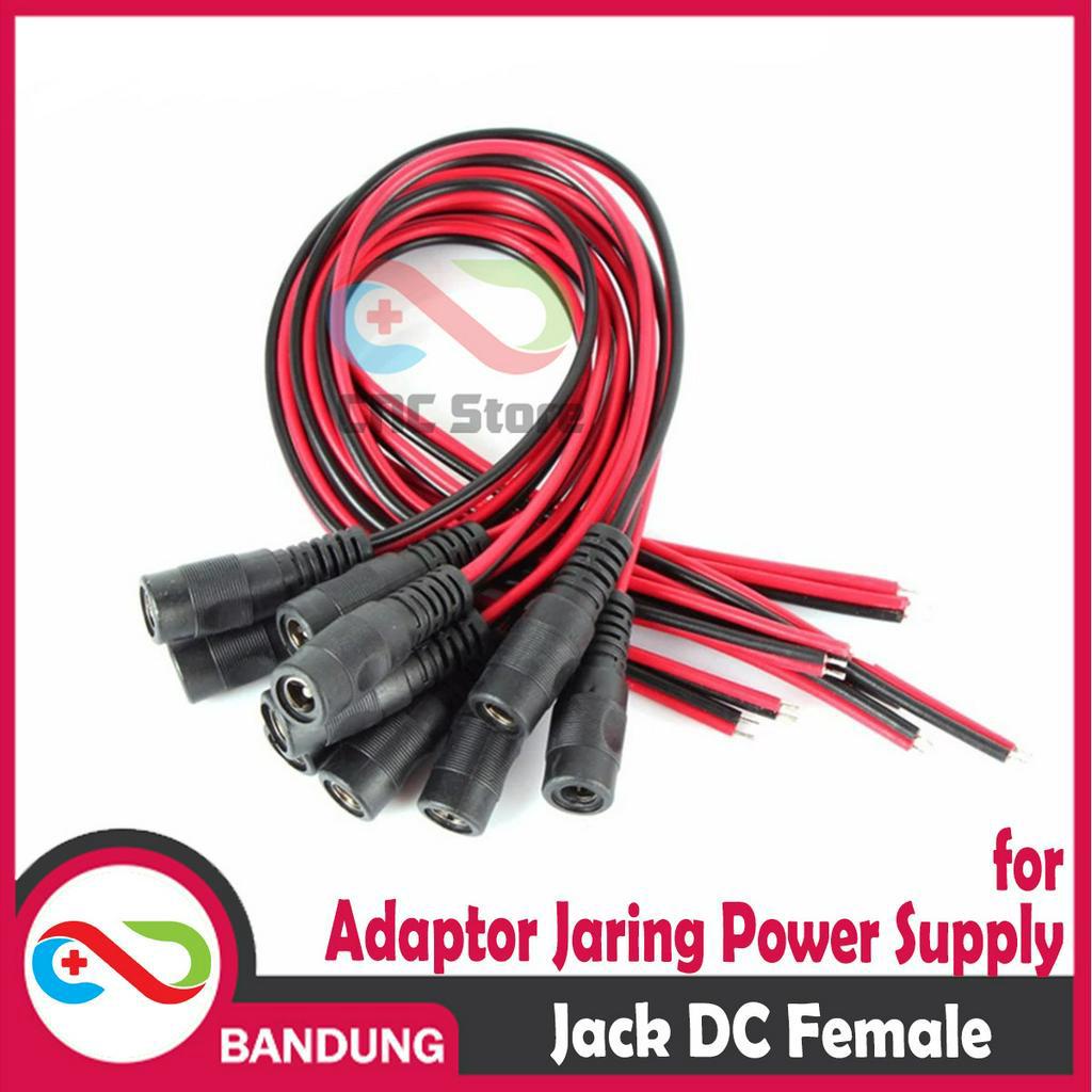 KABEL JACK DC FEMALE UNTUK ADAPTOR JARING POWER SUPPLY