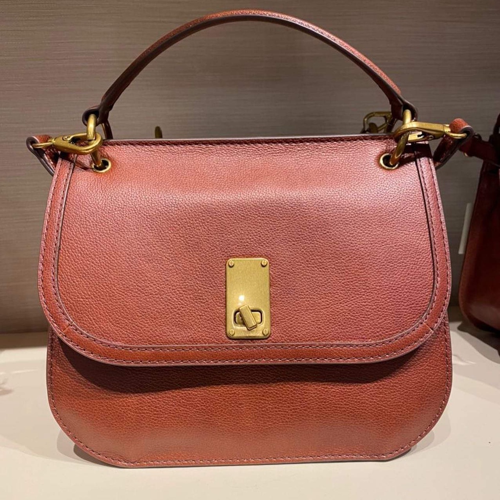 Tas FossilOriginal belmont Large Crossbody Brandy New original