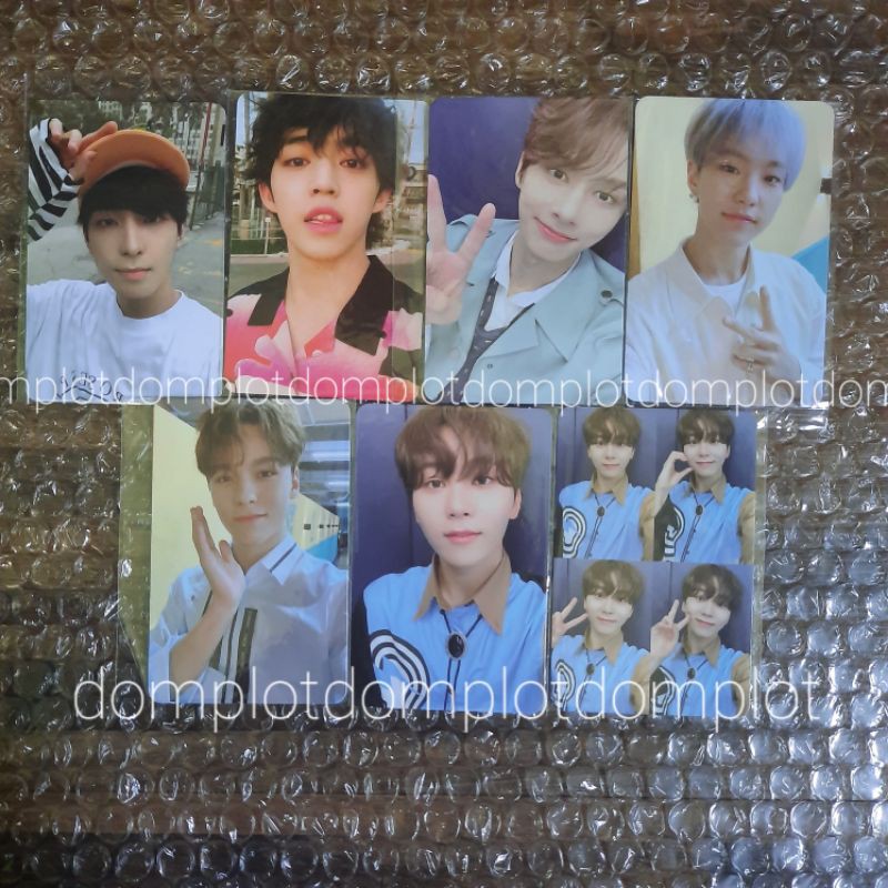OFFICIAL PHOTOCARD HENGGARAE SEVENTEEN SCOUPS JUN HOSHI WONWOO BOBOIBOY SEUNGKWAN VERNON NET GRID