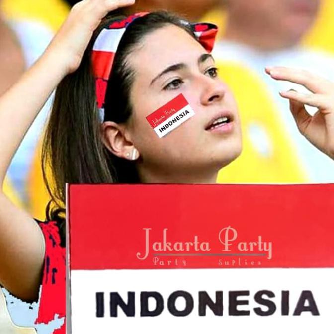 

Paling Dicari] Stiker Pipi Merah Putih / Stiker Bendera / Stiker Bendera Indonesia