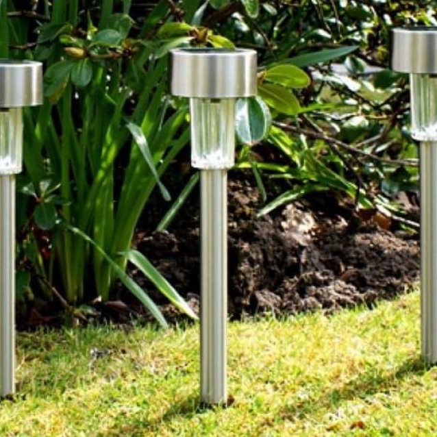 Lampu Taman Matahari LED Garden Lamp Taman LV Tenaga Surya