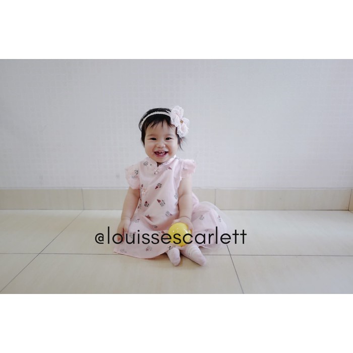 Dress Cheongsam Anak perempuan / bayi perempuan Bahan HALUS import 058