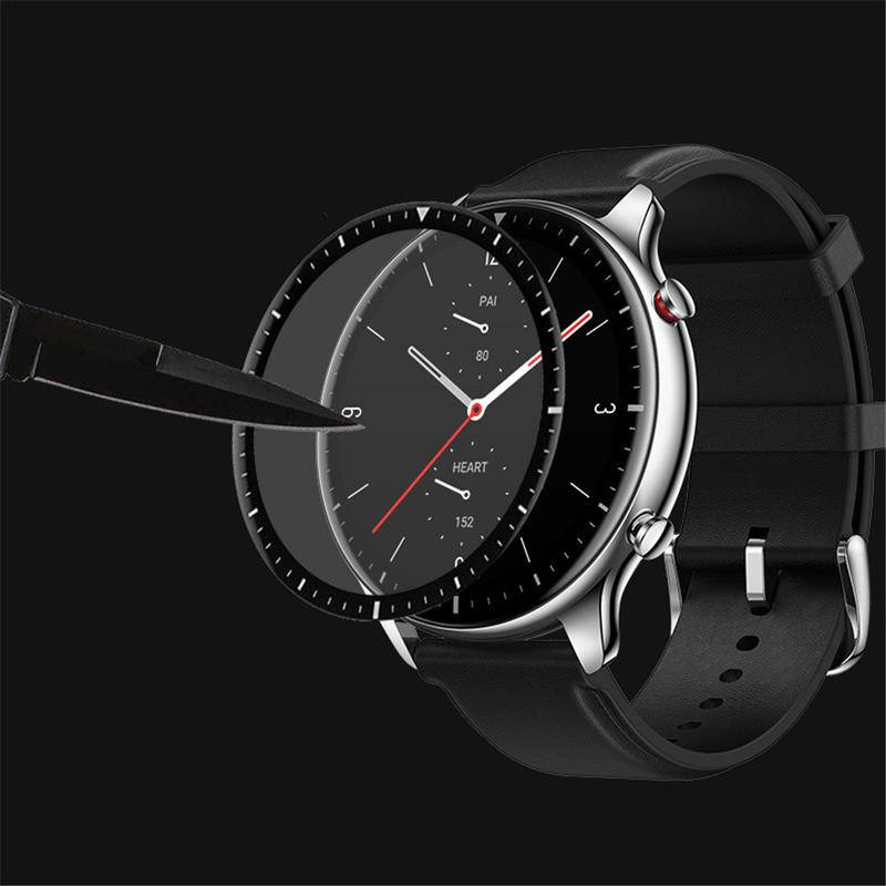 Pelindung Layar 3D Curved Full Edge HD Anti Blue ray Untuk Smartwatch Huami Amazfit GTR 3 Pro Amazfit GTS 3