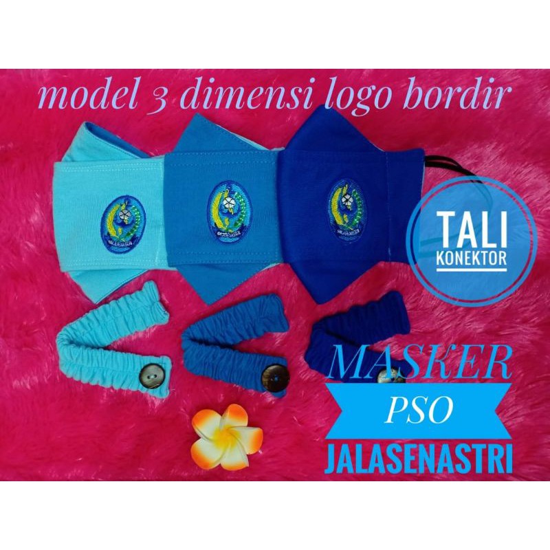 Masker 3Dimensi PSO Jalasenastri bordir