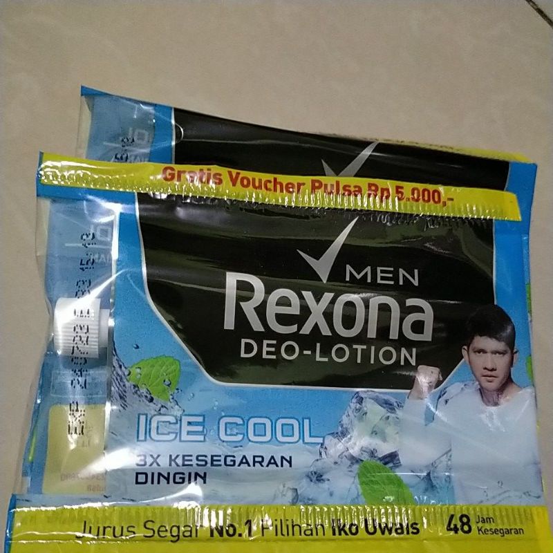 rexona sachet,per pcs 9gr.