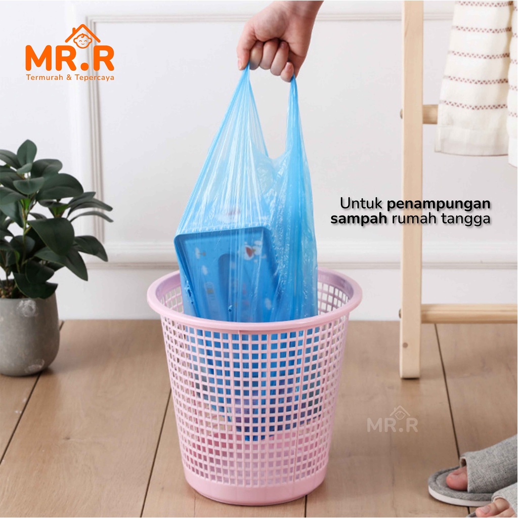 Kantong Plastik Sampah Roll Gulungan Perlengkapan Rumah Tangga Kresek Sampah Size 45x50 = Isi 20 Pcs