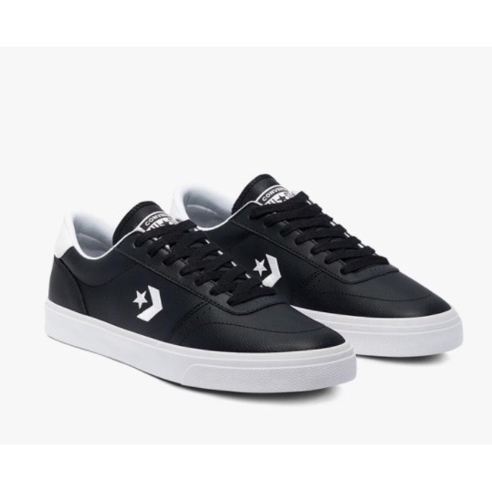 converse comme des garcons leather