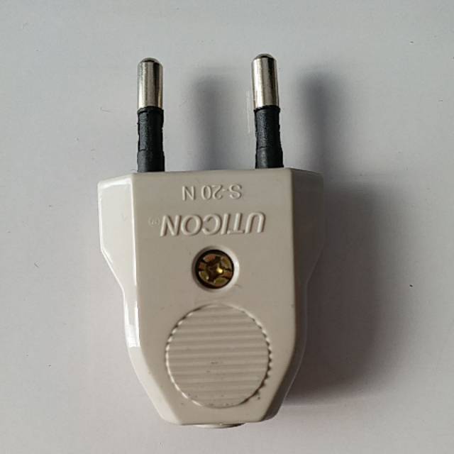 Uticon steker gepeng/colokan