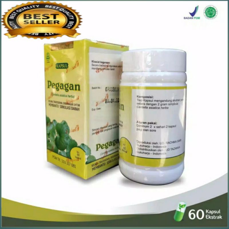 Ekstrak Daun Pegagan Obat Daya Ingat Otak Herbal Stroke Sirkulasi Darah