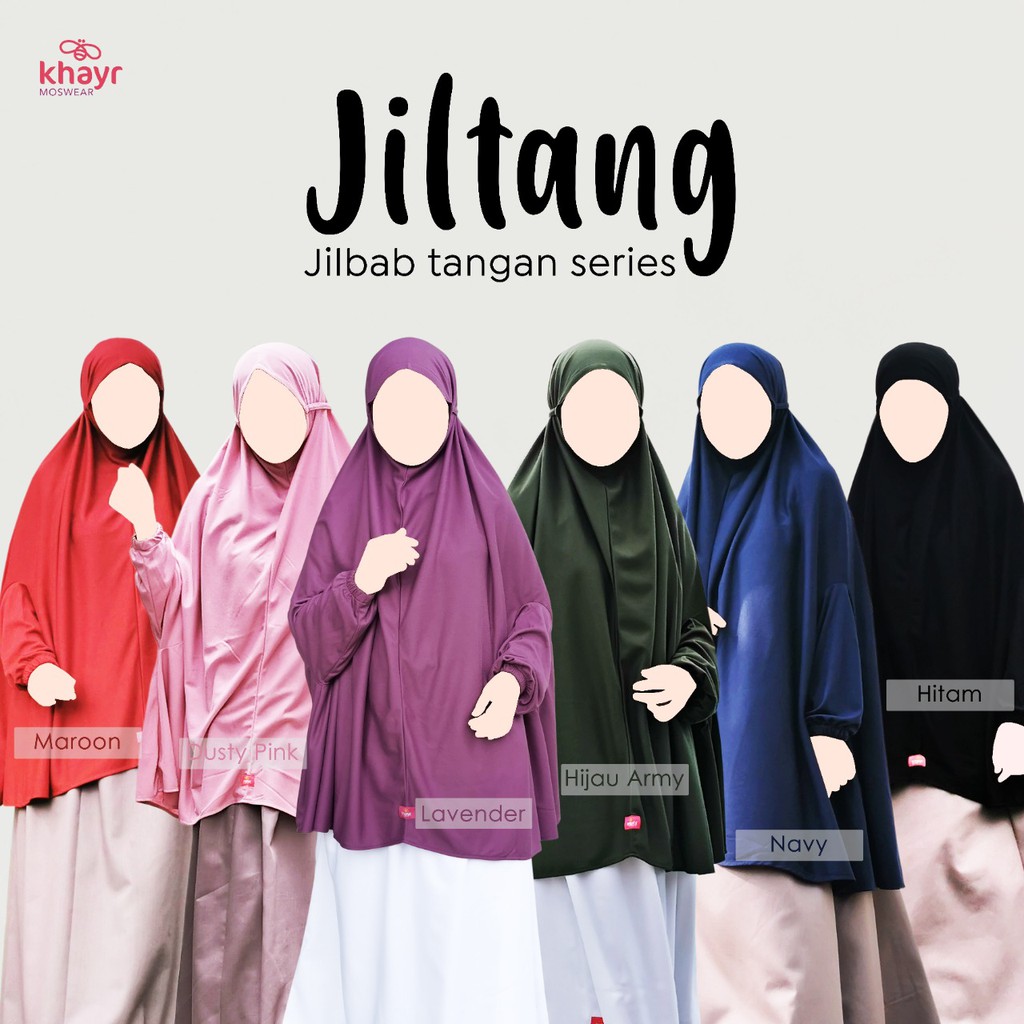 JILTANG jilbab tangan by Khayr Moswear