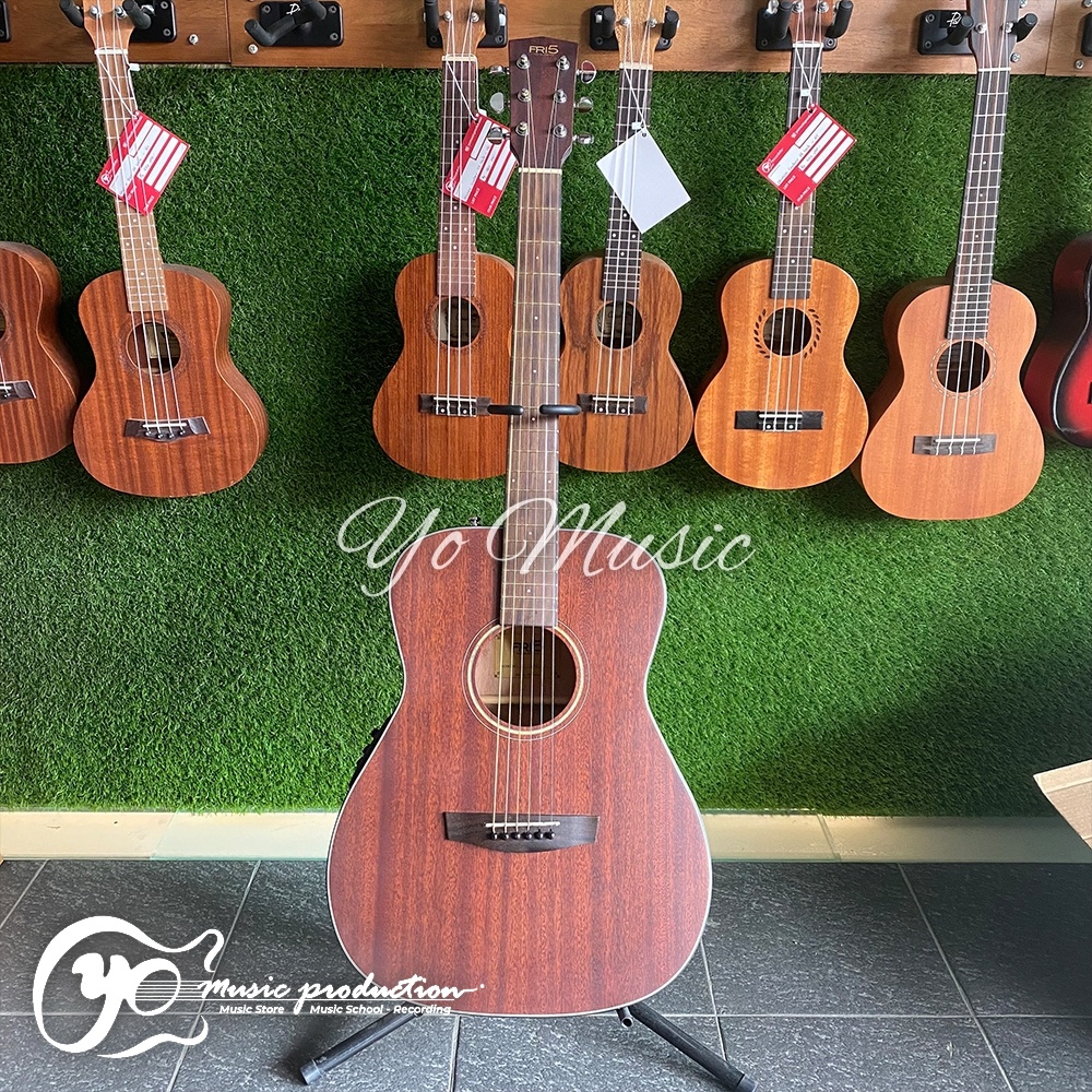 Gitar Akustik Elektrik FRI 5 All Mahony Top Fishman 301 Blend Original