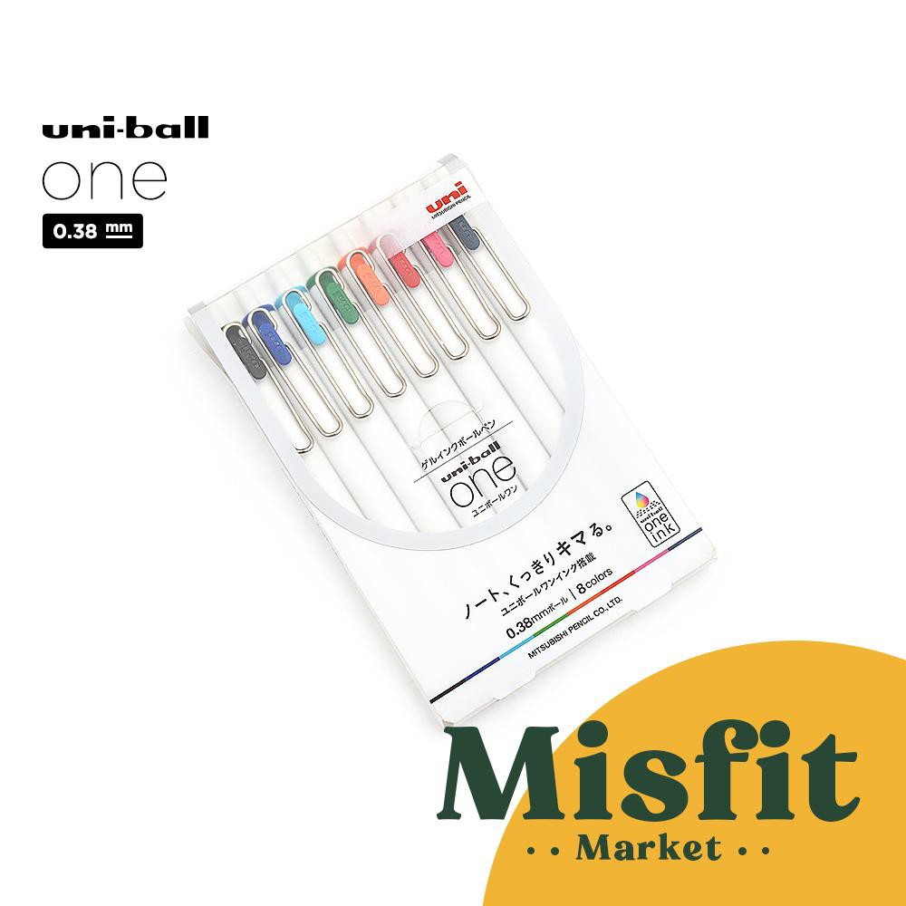 

Uni Ball ONE UMN-S-38 Gel Pen 0.38 mm 8 Color SET Uniball