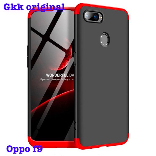 Case oppo F9 full armor Gkk original