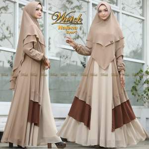 NALENA size XL set gamis syari by WIWIEK MUSLIMAH