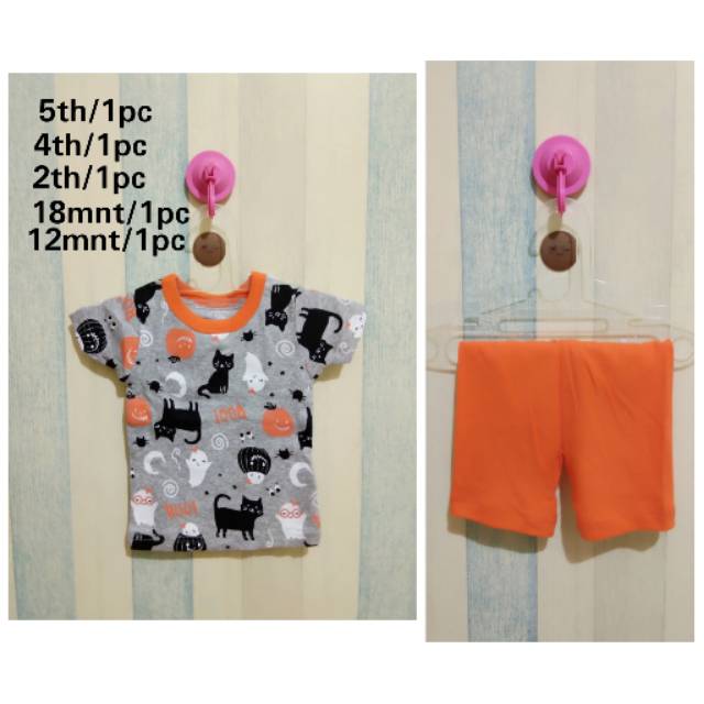 Baju branded anak/Baju tidur carters lengan pendek /pajamas carters