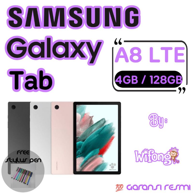 Jual Samsung Galaxy Tab A8 Lte 2022 4gb128gb Sm X205 Garansi Resmi Free Stylus Pen Shopee 8223