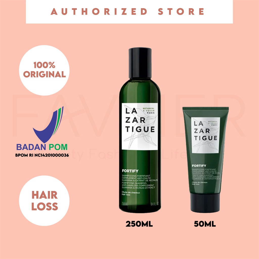 JF LAZARTIGUE SHAMPOO FORTIFY/ SHAMPOO ANTI RONTOK