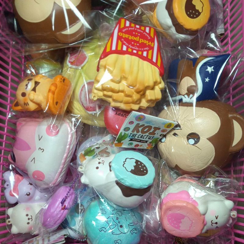 flashsale Squishy preloved, licensed ibloom,punimaru murah,ibloom marmo,poli