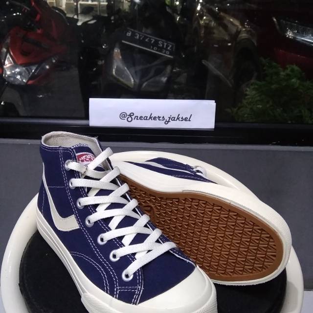 100% ORIGINAL SEPATU VANTELA PUBLIK NAVY HIGH