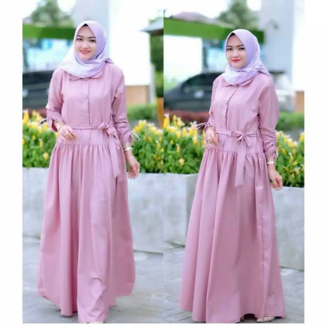 Baju murah -gamis mirela 2