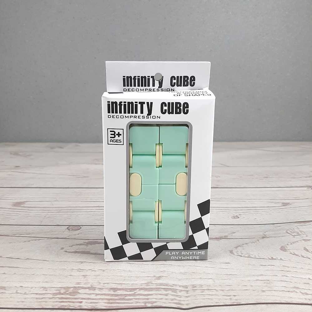 GIJ - HUAHUIQI Mainan Anak Infinity Magic Cube Puzzle Children Toy