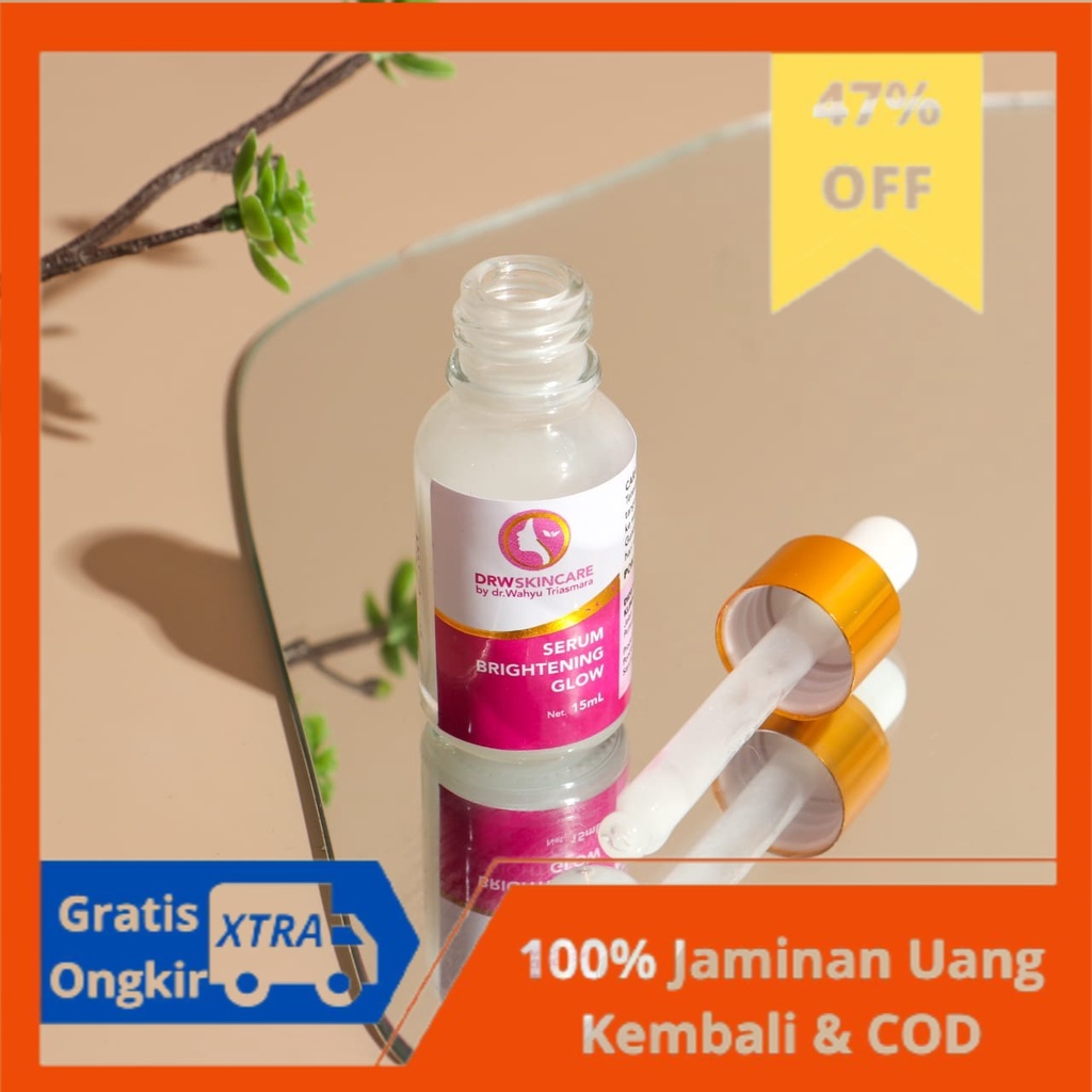 Serum Brightening GLOWING DRW SKINCARE AMAN BPOM MENCERAHKAN MENGHILANGKAN FLEK HITAM