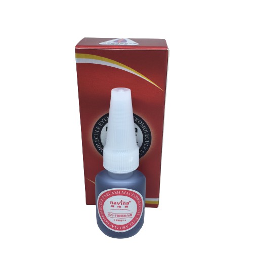 Navina Blue Red Glue Eyelash Extension  15ml (Lem Tanam Bulumata Box Biru Merah)