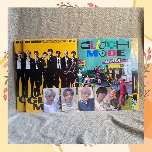 FIRST PRESS NCT DREAM - The 2nd Album [Glitch Mode] Photobook ver + Poster Aladdin/SM Store/ SM Glob