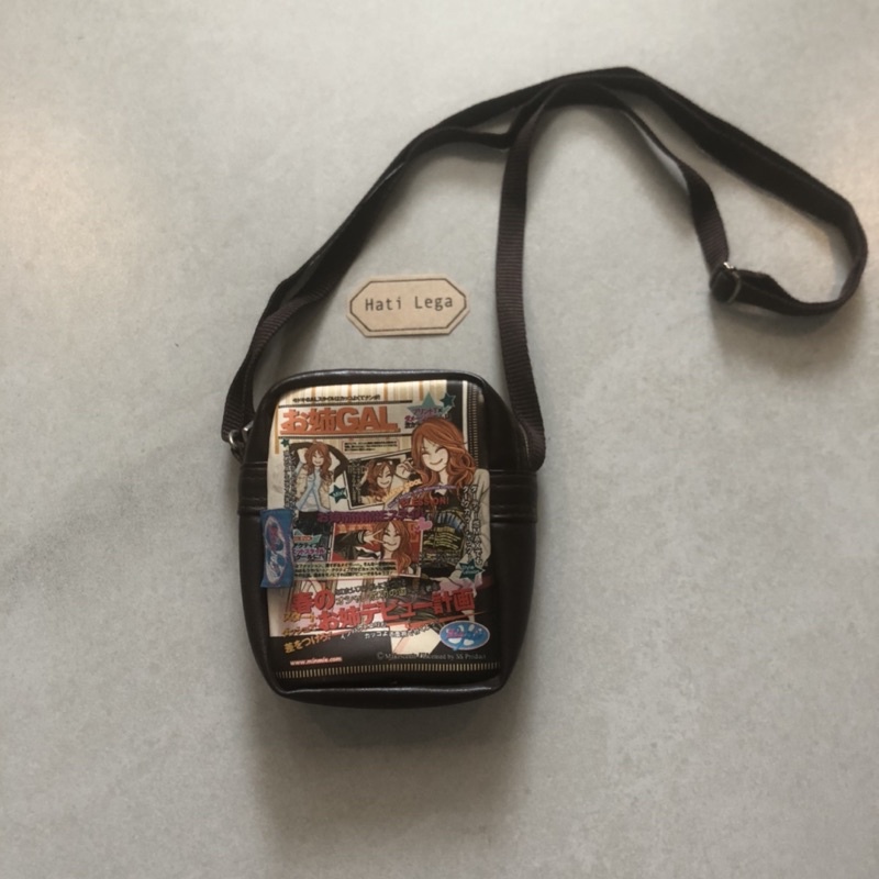 2000s Minmie Mini Sling Bag in Brown