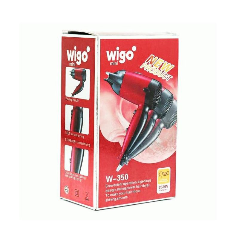 Hair Dryer / Pengering Rambut Mini Wigo W-350 350Watt