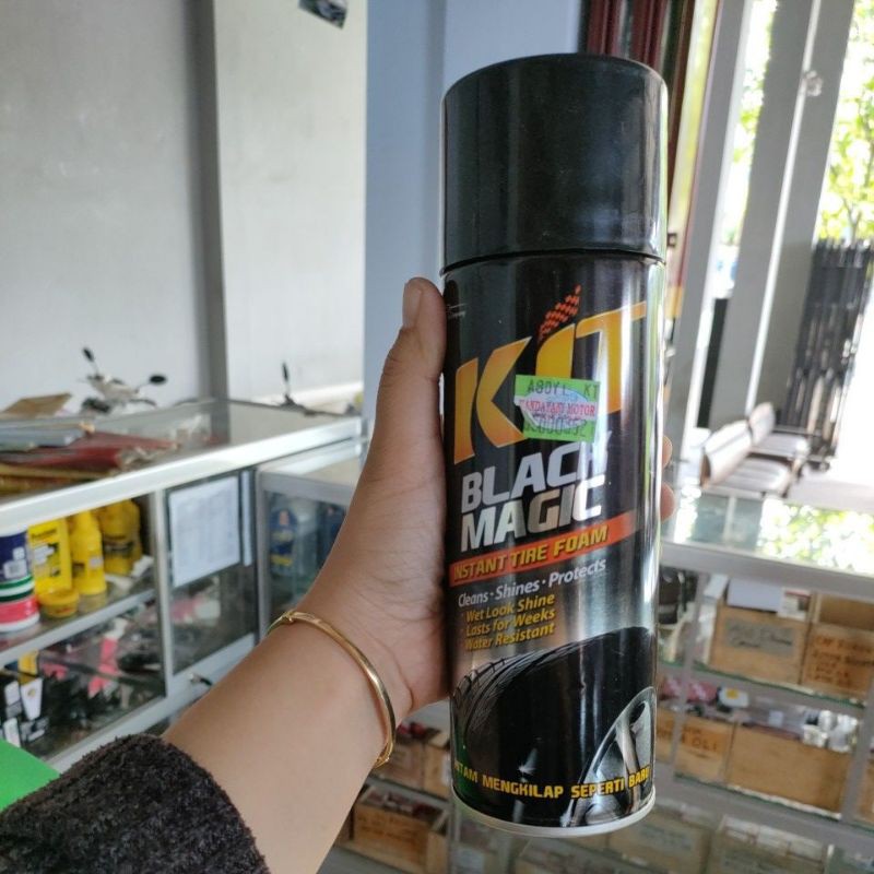 Jual KIT BLACK MAGIC INSTANT TIRE FOAM / KIT SEMIR BAN SEMPROT