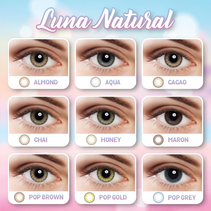 Softlens GEL LUNA NATURAL 14,5 MM Normal By Topgel / Soflen Gel Luna Natural / Gel Luna Natural By Topgel / Softlens Natural / Softlens Best Seller