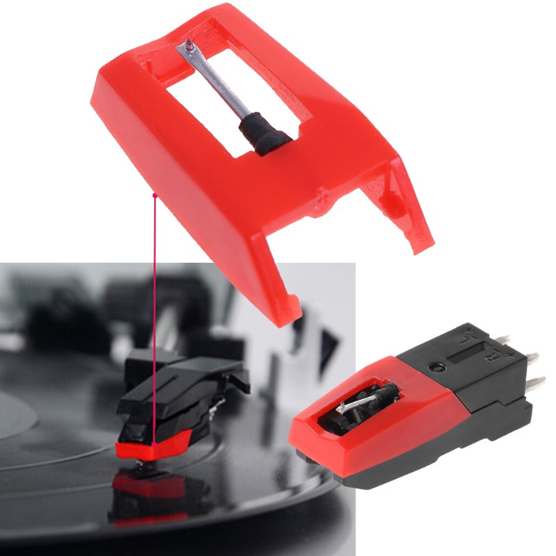 Cre Jarum Stylus Fonograf Bahan Berlian Untuk Gramophone Record