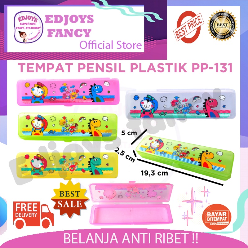 

Edjoys Tempat pensil aesthetic Tempat pensil anak kotak pensil murah meriah anak pencil case aesthetic plastik PP-131
